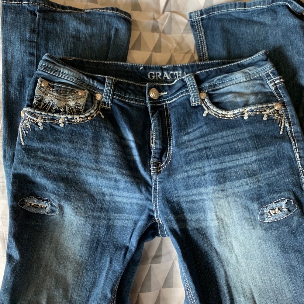 Grace in LA Easy Fit Jeans